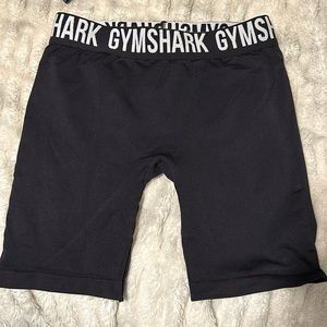 Gymshark biker shorts.